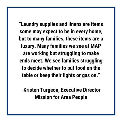 Quote from Kristen Turgeon at Mission for Area People